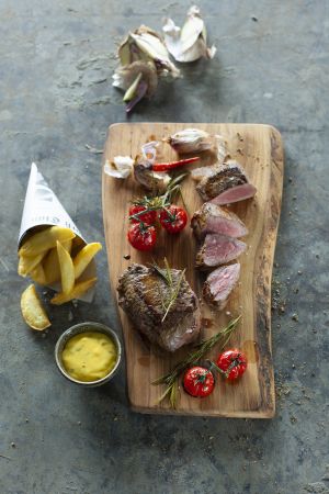 Biefstuk gaar 120g