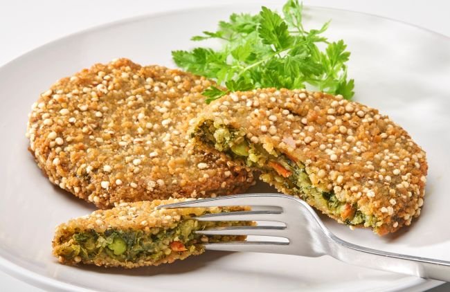 Quinoa-groenkoolburger 75g