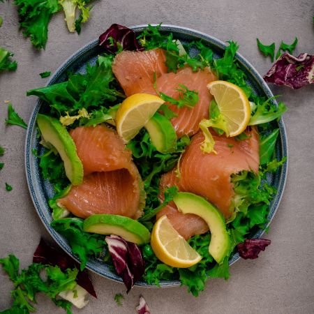 Zalmfilet gerookt 1kg
