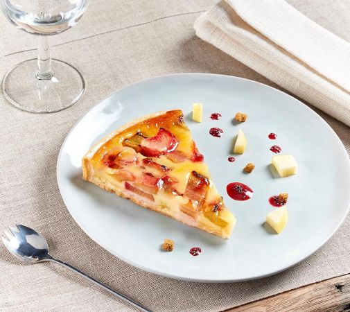Ronde rabarber-appeltaart Pasquier
