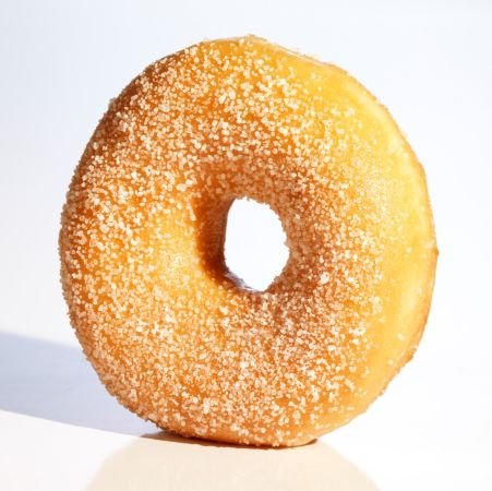 Donut gesuikerd