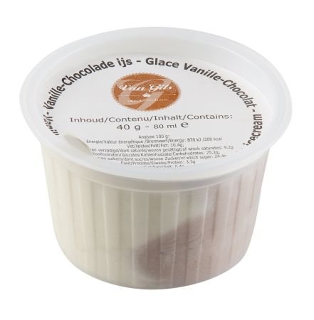 Mini-potje vanille - chocolade