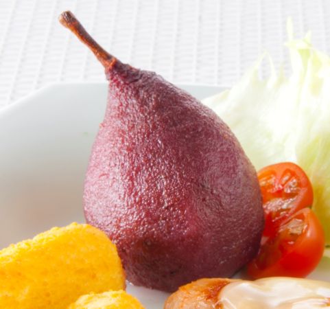Peertje in honing-kaneelsaus