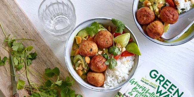 Vegan groenteballetjes Greenway