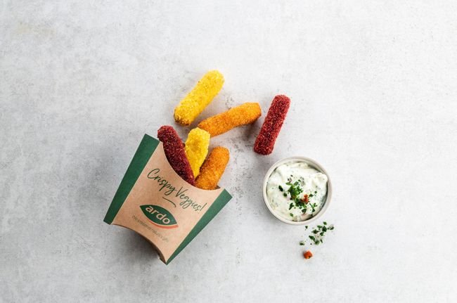 Trio crispy vegetable fingers 6x1kg Ardo