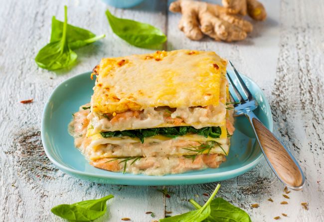 Lasagne zalm